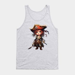 The Littlest Pirate Tank Top